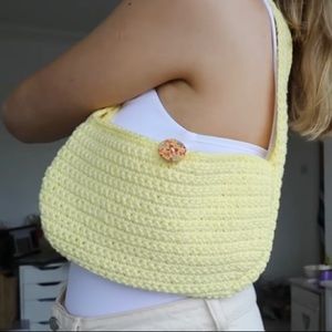 crochet handbag